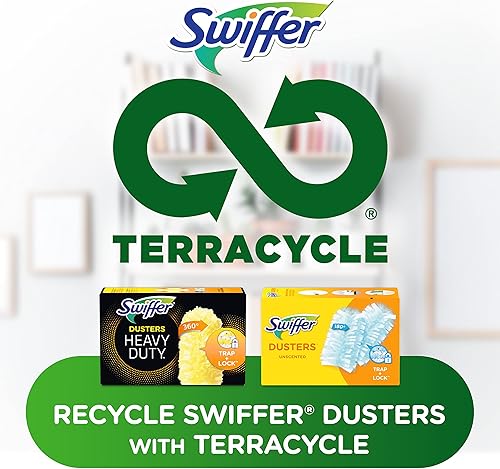 Miniatura 5 de Swiffer 360 Dusters Kit de iniciación con mango extensible 3 unidades de recambio para plumero