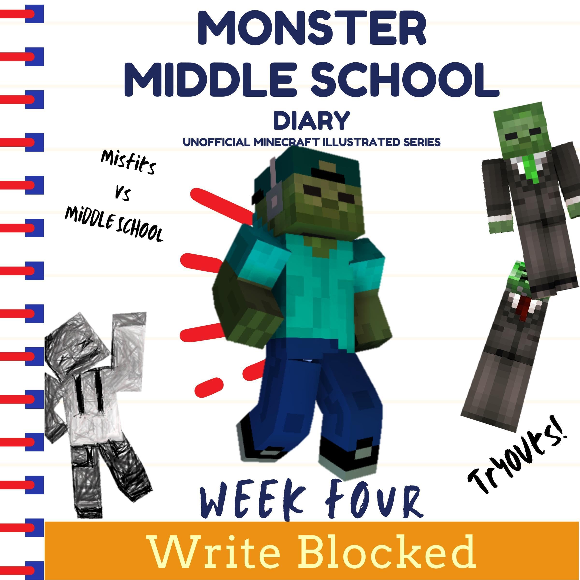Cover art for Monster Middle School Diary: Week Four
