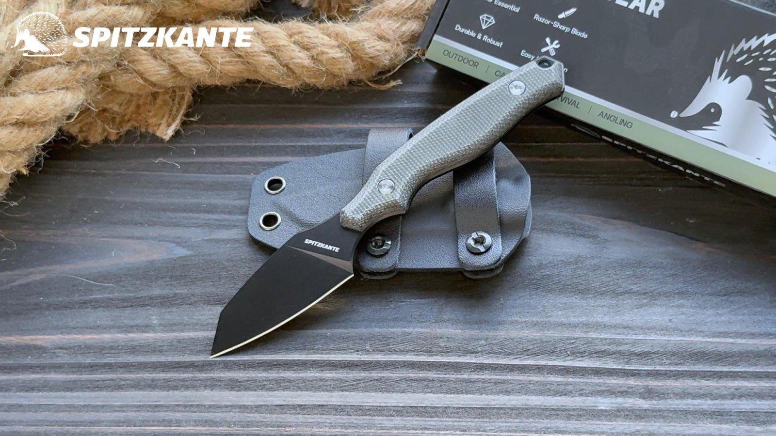 Amazon.com : SPITZKANTE Small Fixed Blade Knife X-YZ, Full Tang
