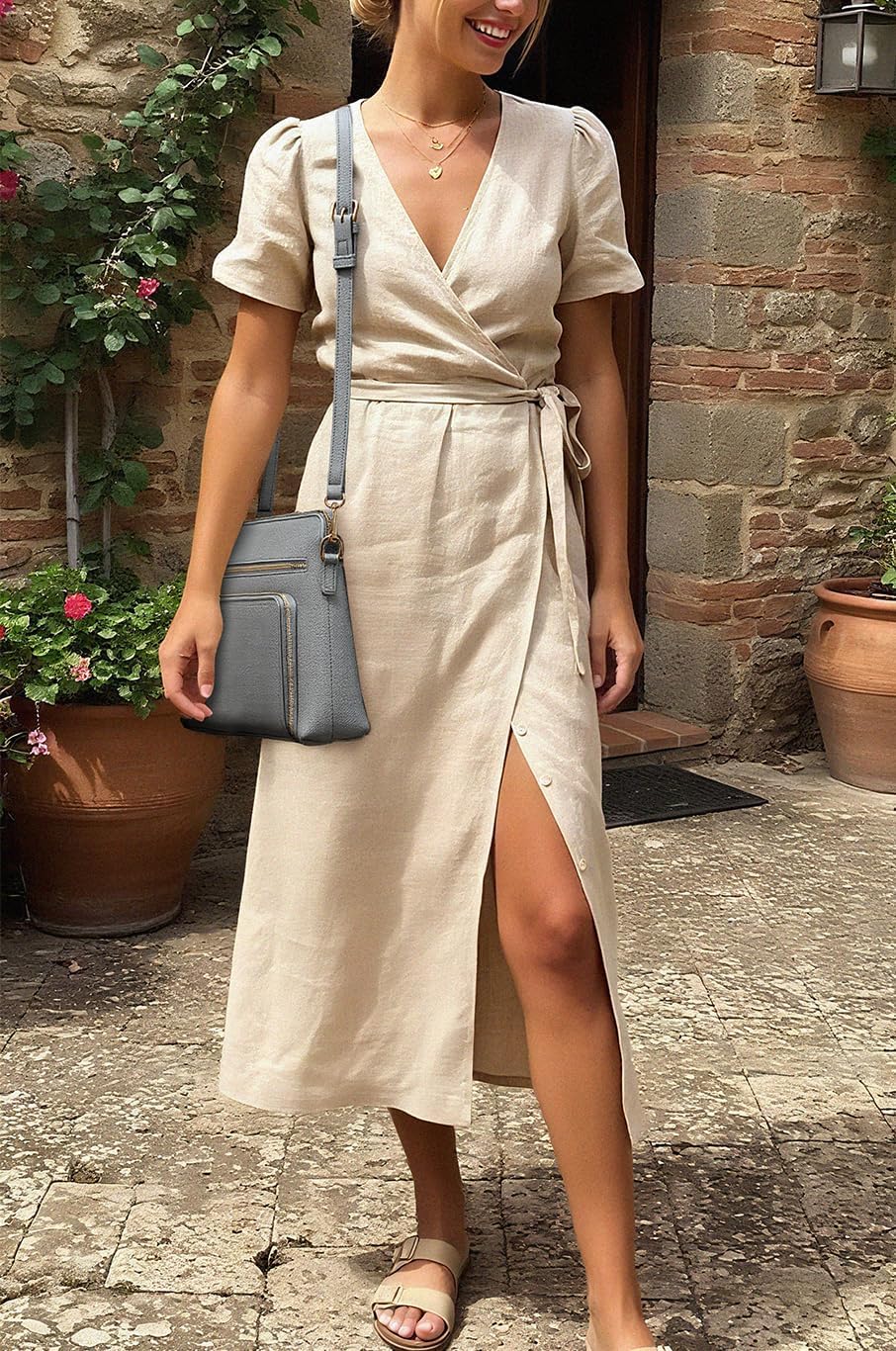 Vegan Leather Crossbody Bags for Women,Fashion Shoulder Purse with Adjustable Guitar Strap - Image 2