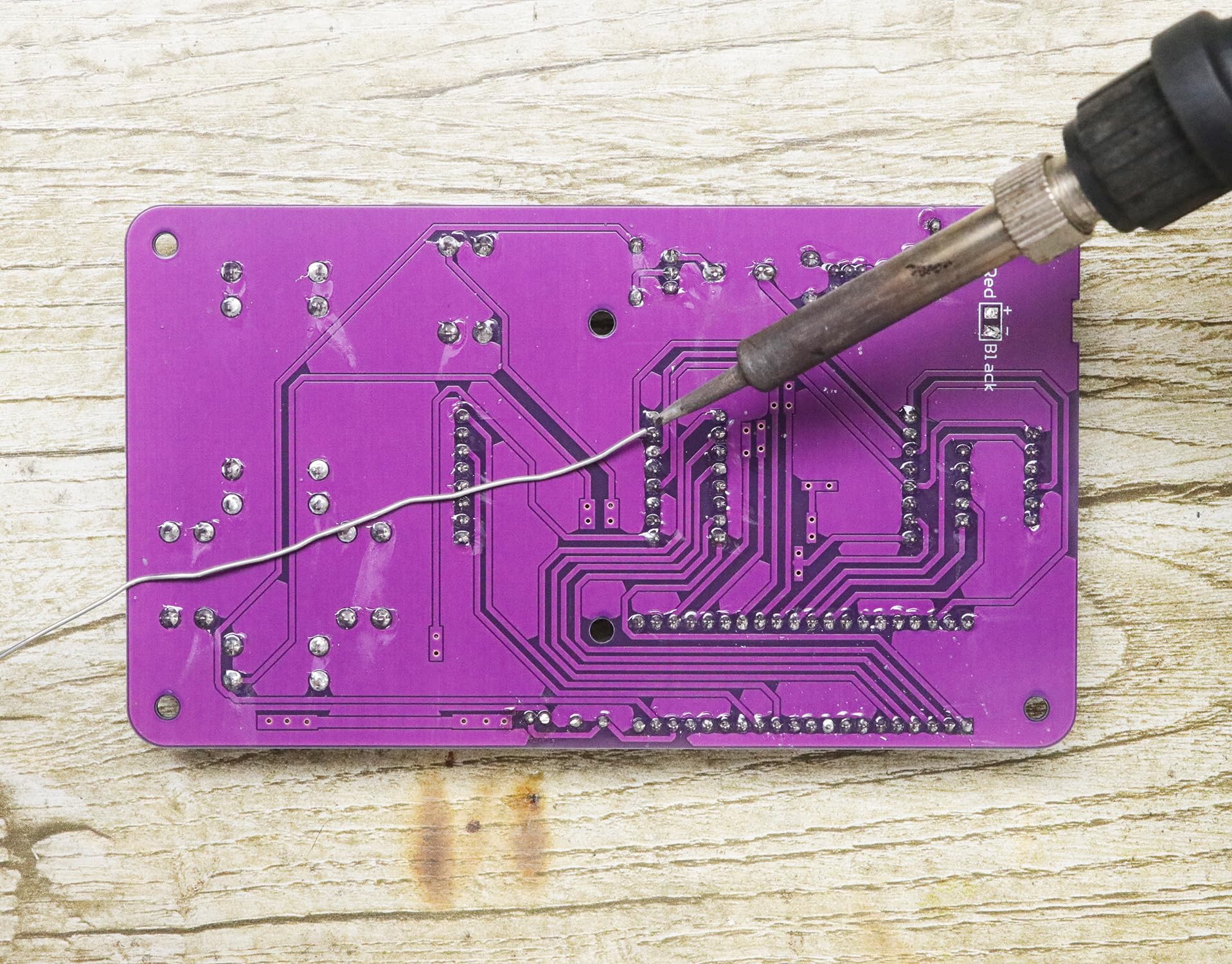 ScienSta Soldering Practice Kit,DIY Electronics Projects for Starter,DIY Practical Electronic Project Learning Circuit Solder Board, STEM Practice Science Project - Image 4