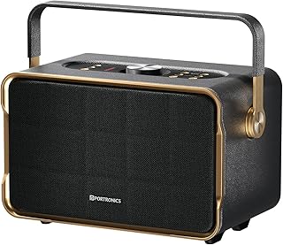 Portronics Harmony 80W Premium Portable HD Sound Speaker, Upto 6 Hours Playtime, 2.1 Channel, Bass Boost Technology, Bass/... Price In India