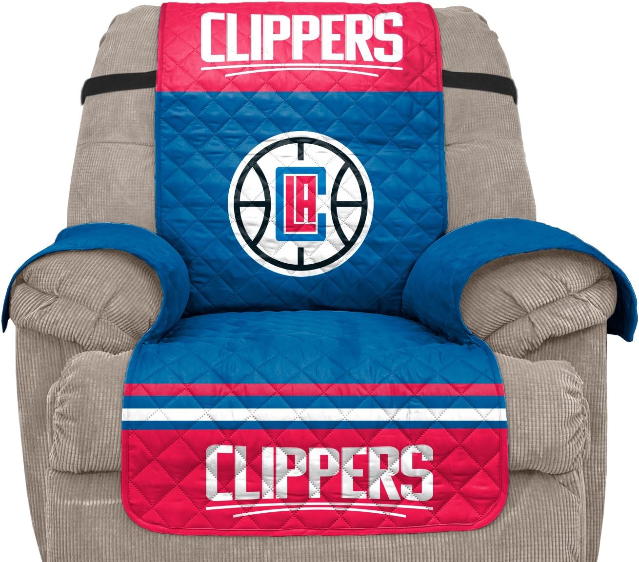 Pegasus Sports NBA Microfiber Furniture Protector Cover with Elastic Straps