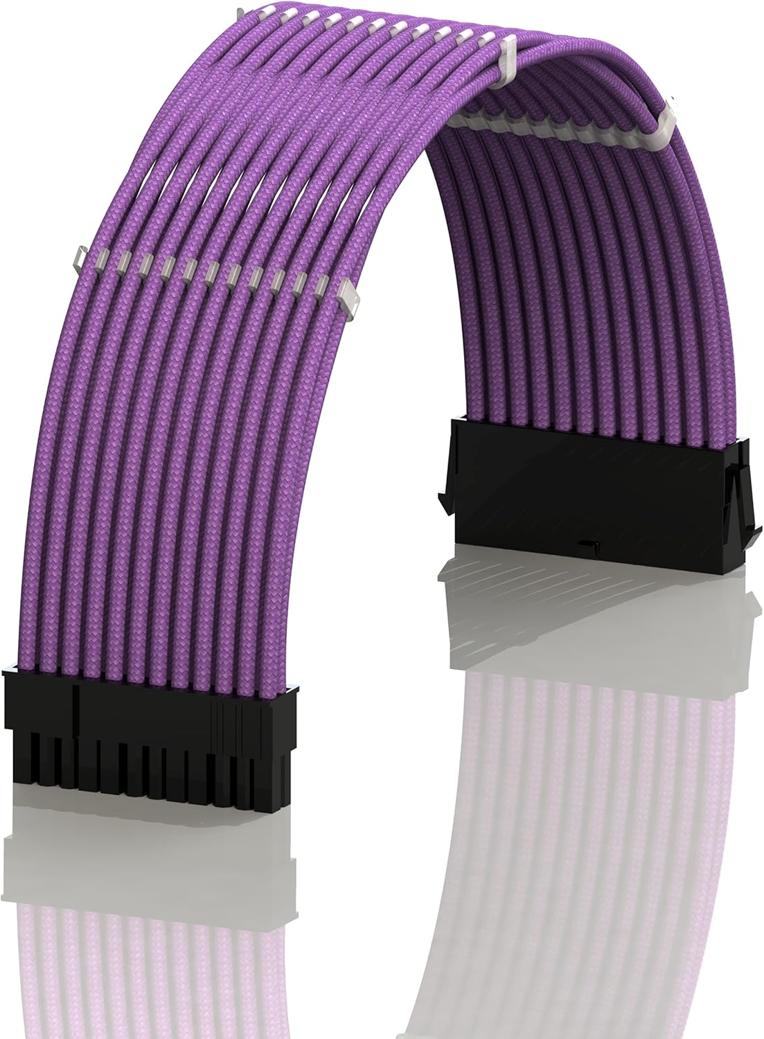 Personalizzato 30cm Viola Sleeved Ps Psu Cavo Di Prolunga Cpu - Foto 10