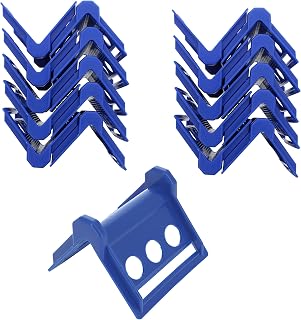 BISupply Cargo Corner Edge Protector - 20pk Blue Flatbed Edge Protectors Plastic Corner Protectors for Shipping