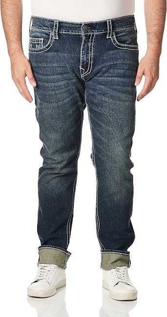Amazon.com: True Religion Geno Big T Slim Fit Jean para hombre : Ropa,  Zapatos y Joyería