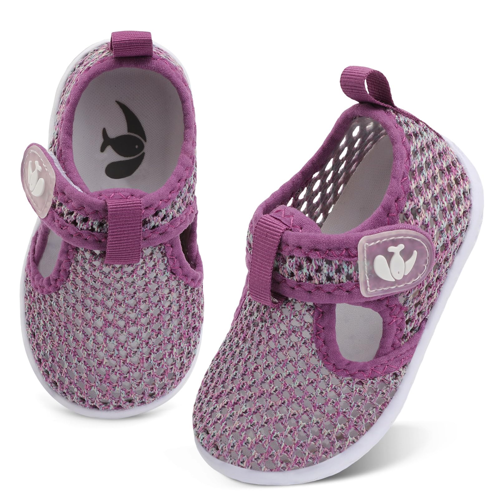 FEETCITY Kids Water Shoes Boys Girls Swim Shoes Aqua Socks Non-Slip Quick Dry Barefoot Sports Shoes Outdoor Pool Summers Shoes