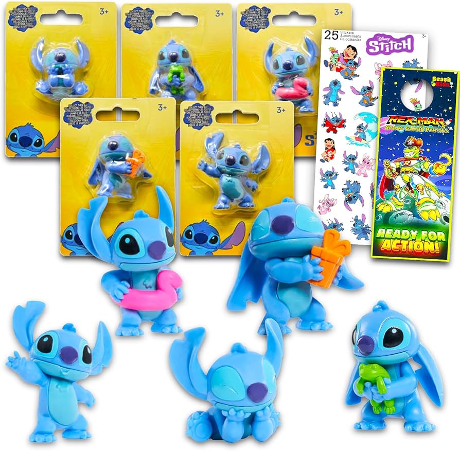 Amazon.co.jp: クラシック ディズニー スティッチ ミニフィギュア 5個 Amazon.co.jp: クラシック ディズニー スティッチ ミニフィギュア 5個