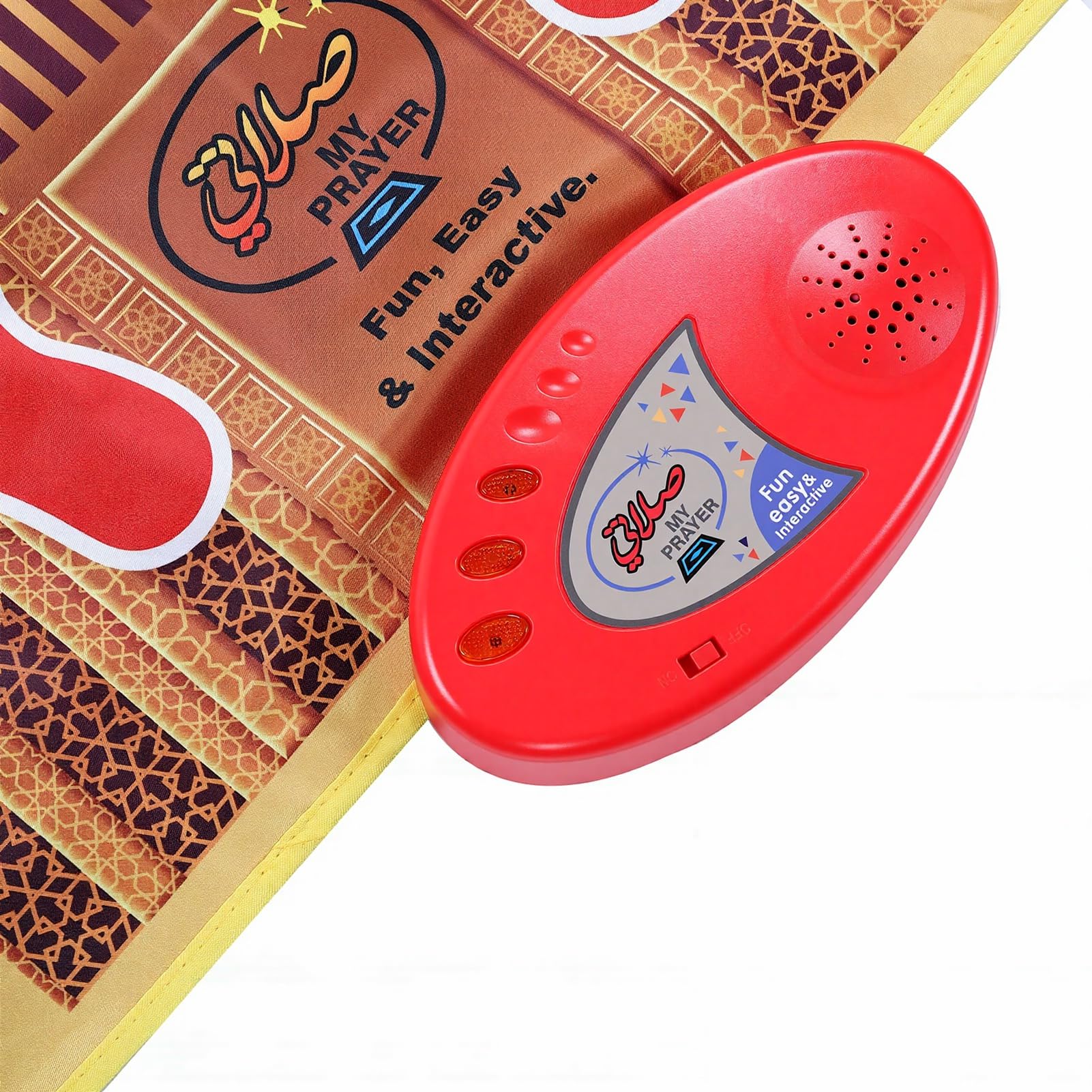 Tappeto Elettronico per Bambini Tappetino Didattico Interattivo Suono Multilingue per Aule Domestiche Plastica 121x70 Cm