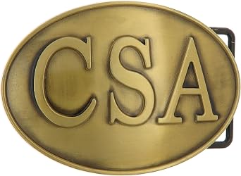 CSA Bronze Belt Buckle