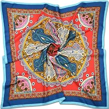 corciova XL 40x40 Satin Square Oversized Silk-Feel Fashion Scarf for Women, Hair Wrap, Headband, Bandana, Neckwear
