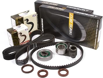 Evergreen TBK226M Compatible With Honda Prelude Type-SH VTEC 2.2L H22A4 Timing Belt Kit