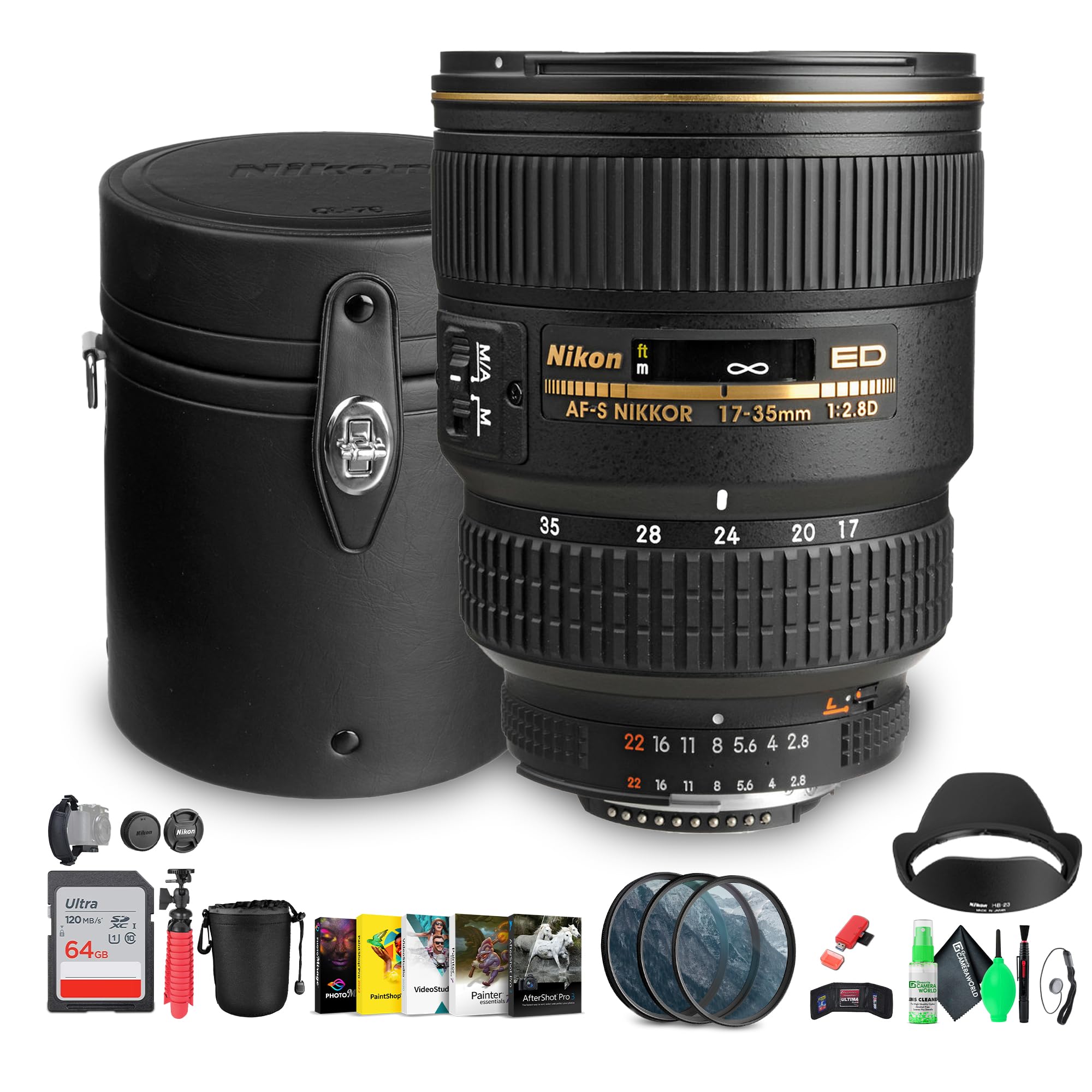 Amazon.com : Nikon NIKKOR AF-S Wide-Angle Zoom 17-35mm f/2.8
