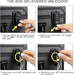 Collectable Trading Card Cases, Toploaders Storage Box, Magnetic Card Storage Hard Cabinet, Graded Card Storage Case, Sports & Trading Collector Storage Box (Black, Medium)