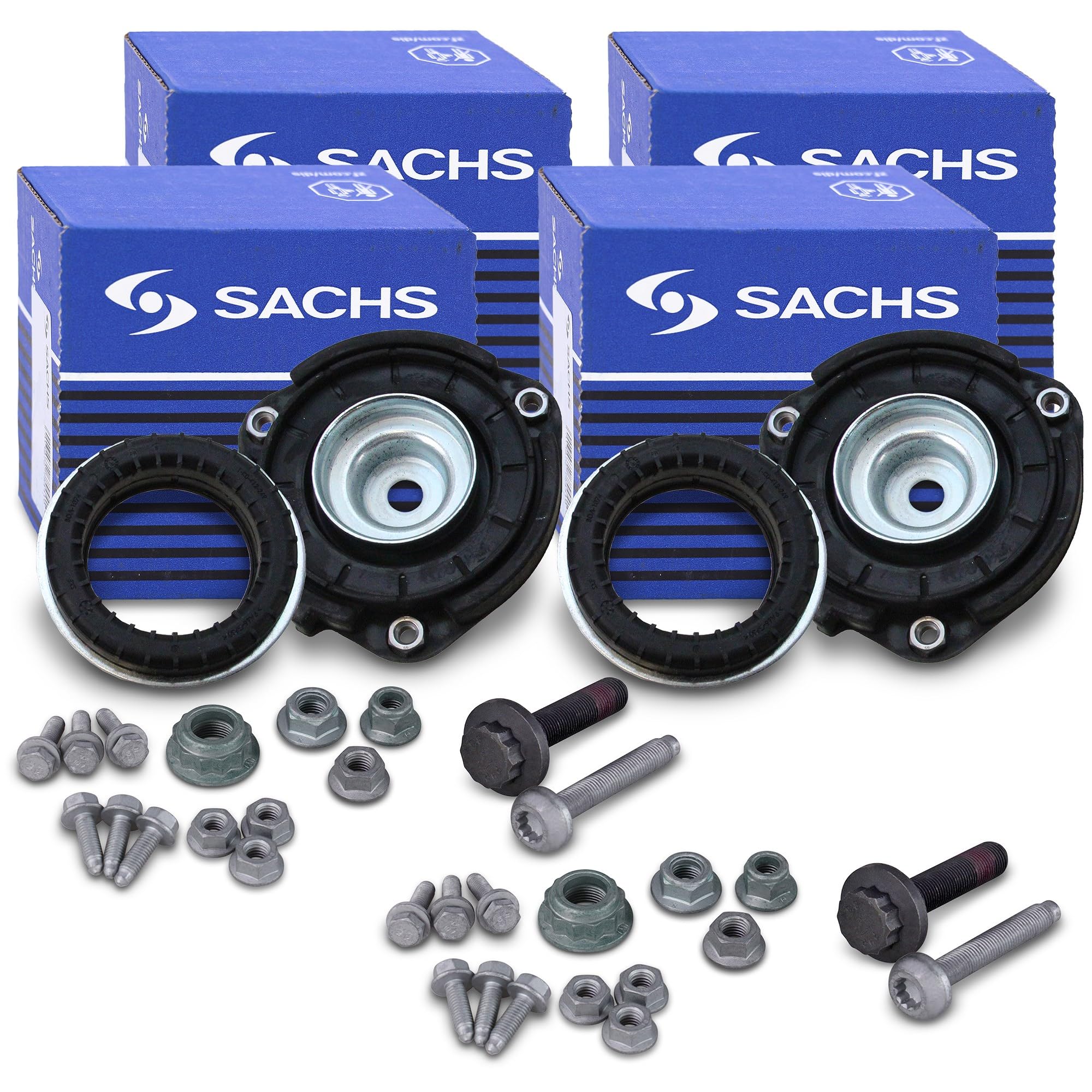 Set bestehend aus 2x Reparatursatz, Domlager, 2x Reparatursatz, Radaufhängung 40792714 beidseitig, Kompatibel mit: AUDI A3, A3 Sportback, Q3, TT, TT Roadster, SEAT ALTEA, ALTEA XL, LEON, TOLEDO III