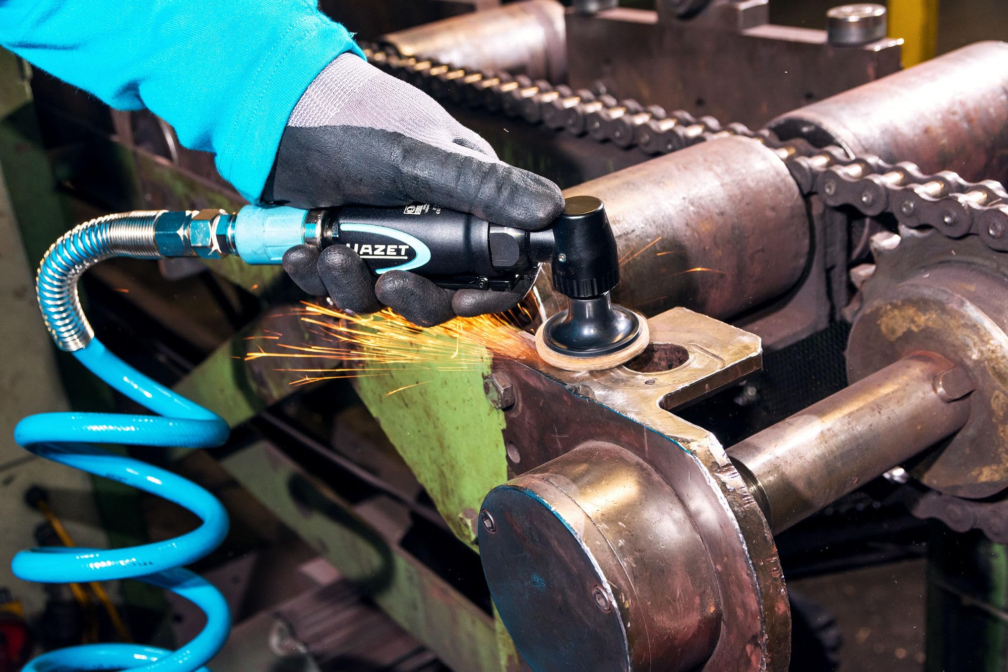 HAZET 9033M-11 MINI DISC SANDER, ANGLED