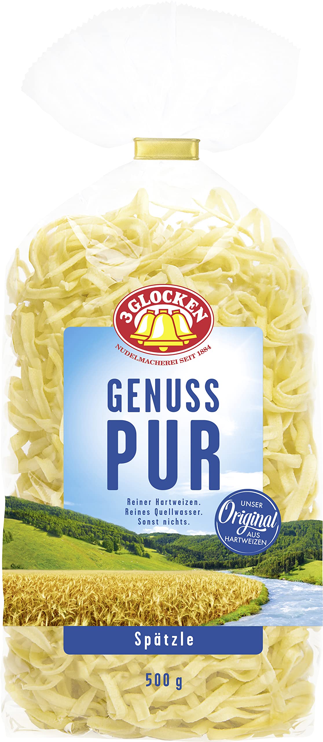 3 Glocken Genuss Pur Spätzle, 500g