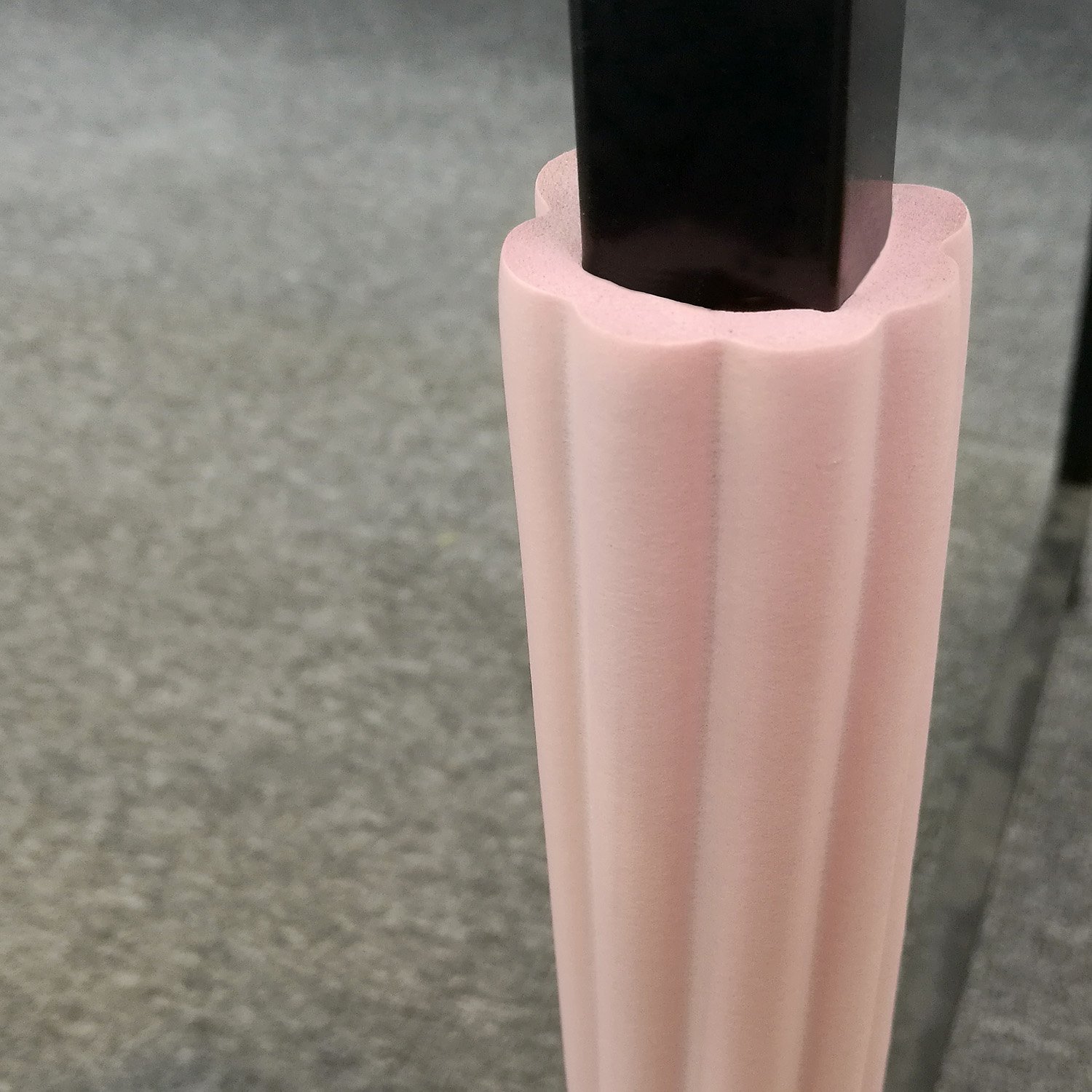 Universal Protector Espuma, 200cm x 80mm x 8mm Multiusos anticolisión Protección Espuma Rollo para Bebés niños, No Tóxico, Seguridad Protectores Superficie & Bordes, Rosado, KXD7002-pink