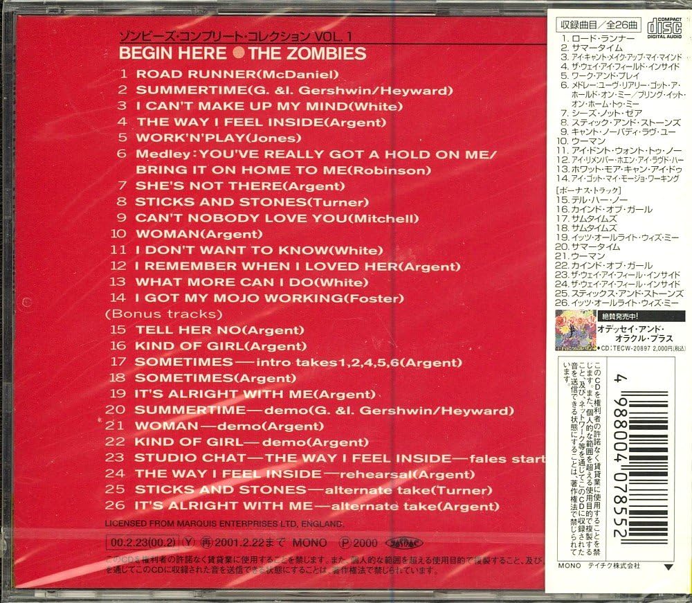 The Zombies Begin Here