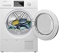 Vista 10 de KoolMore Combo de lavadora y secadora de carga frontal 2 en 1, 2.7 pies cúbicos, para apartamento, dormitorio, RV, 16 ciclos de lavado y 4 ciclos