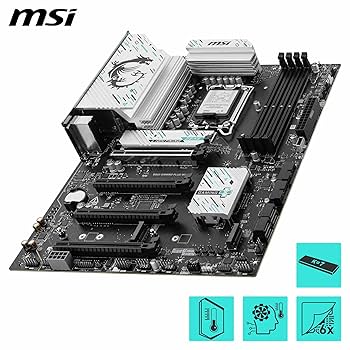 MSI B860 Gaming Plus WiFi Motherboard, ATX - Supports Intel Core