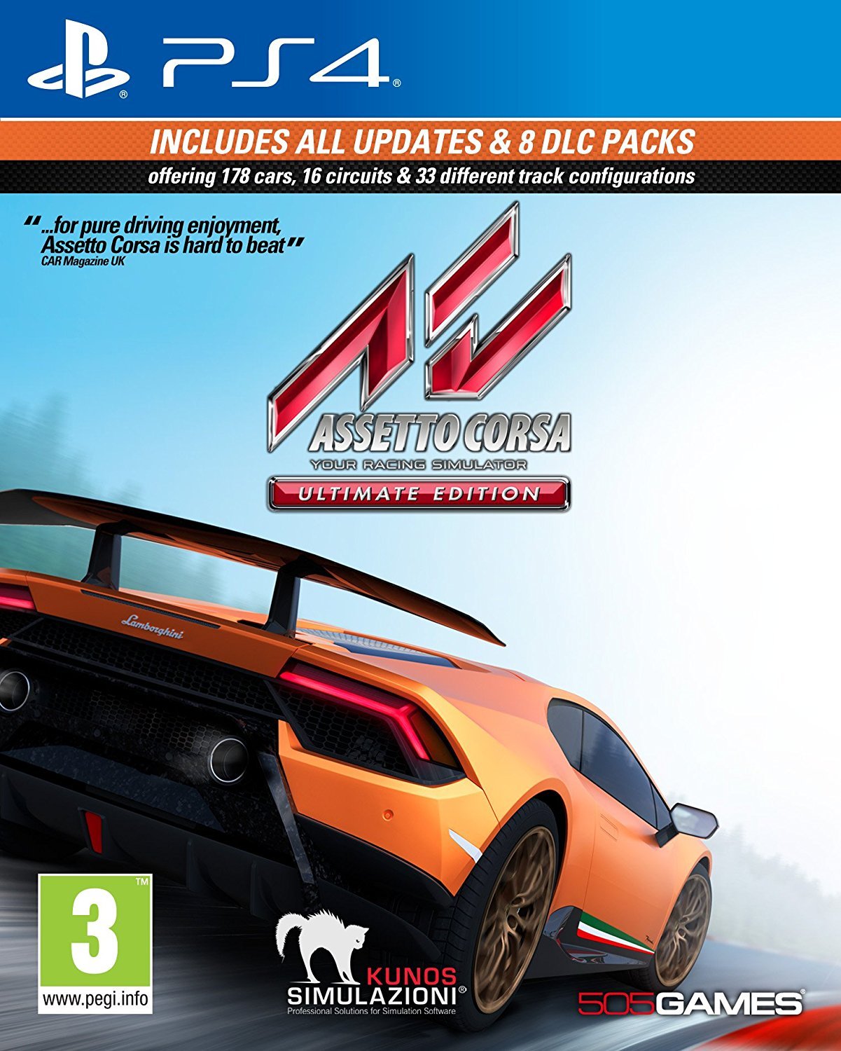 Assetto Corsa Ultimate Edition Playstation 4