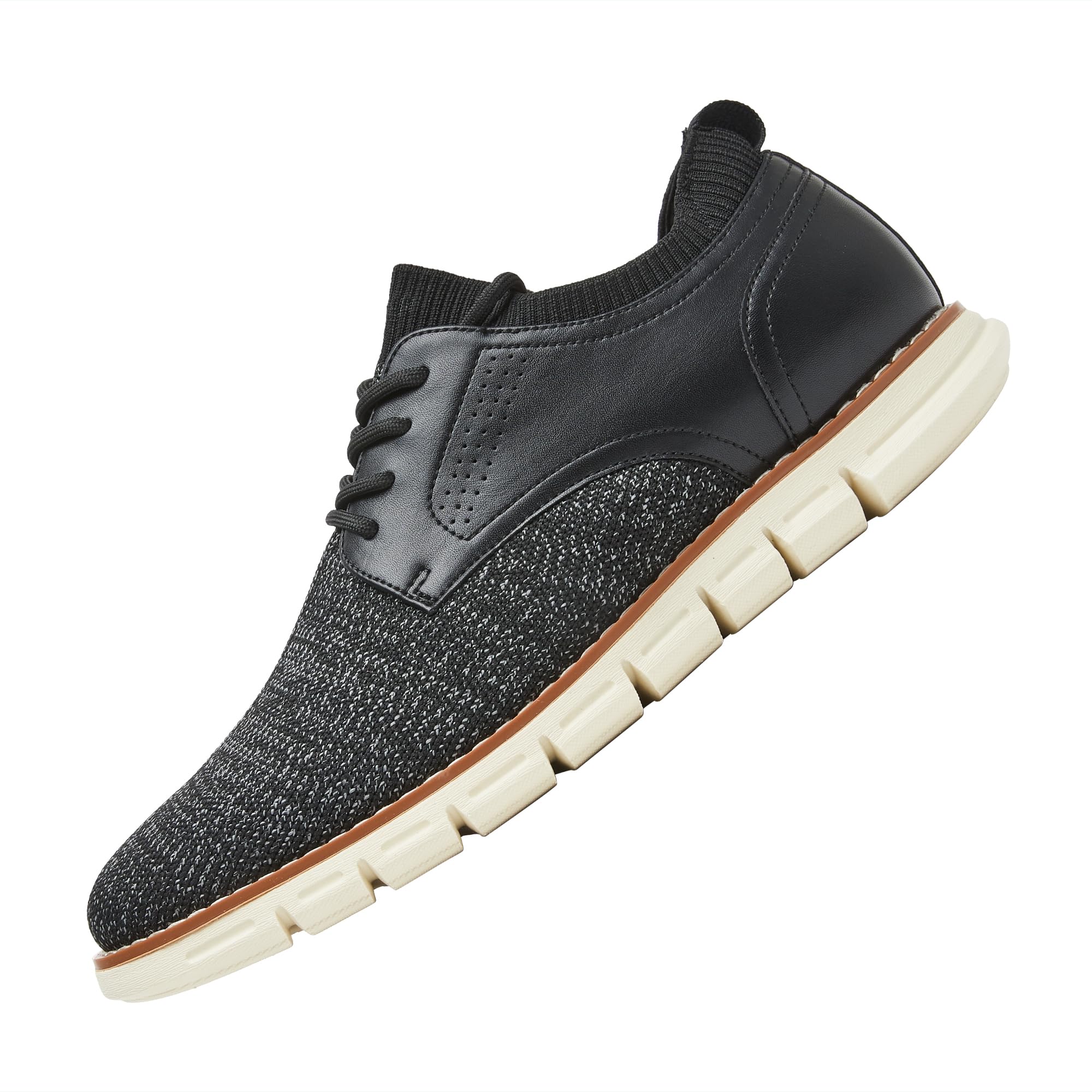 Mens Lightweight Casual Dress Sneakers Breathable Dress Oxfords Shoes Comfortable Walking Shoes Tennis for Business Work Office