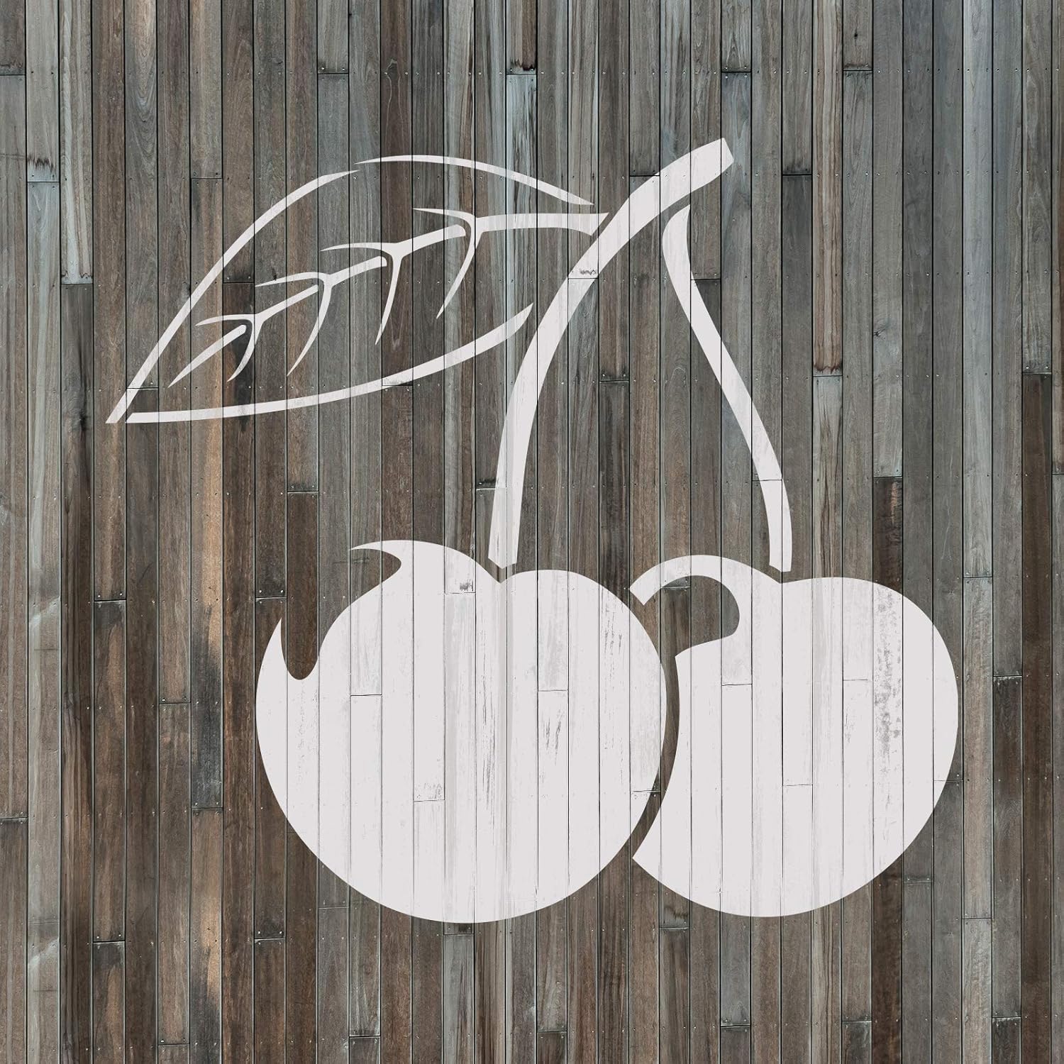 Cherry Stencil Art - Cherry Stencils