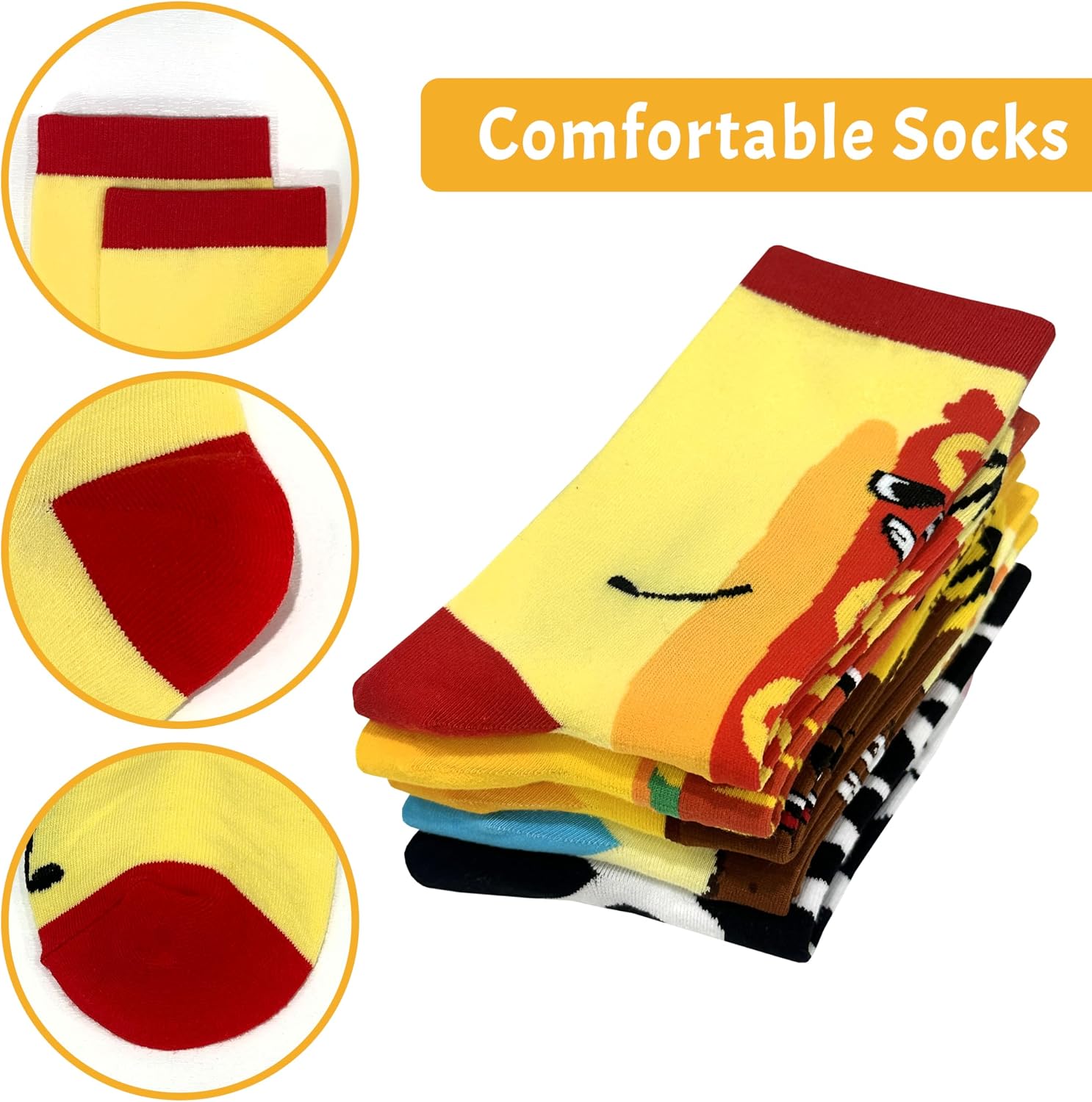 Pickle Socks Funny Gifts White Elephant Gifts for Adults Novelty Pickle Gift for Women Girls Kids Gag Sock image 4