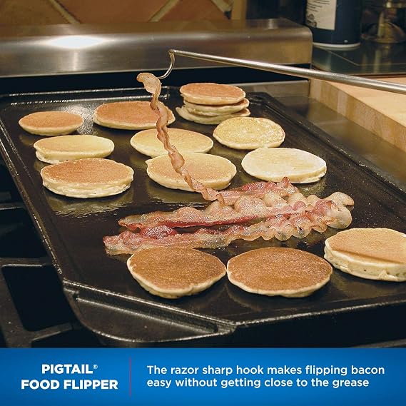 Single 19 PigTail Food Flipper