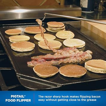 Single 19 PigTail Food Flipper