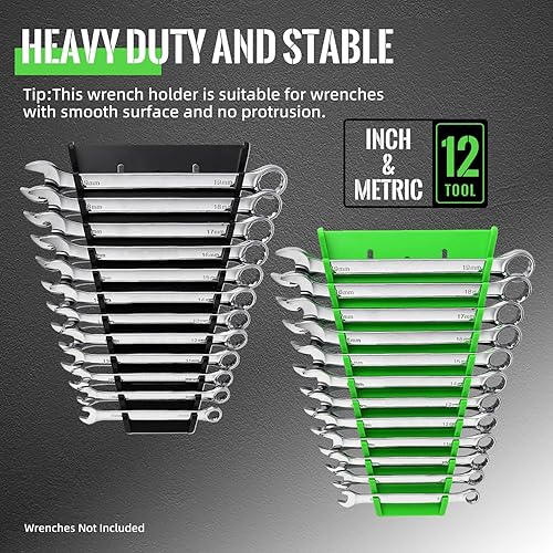 Miniatura 5 de Reniteco Organizador de llaves magnéticas, soporte de llaves ABS premium, organizador de herramientas para caja de herramientas, carrito de