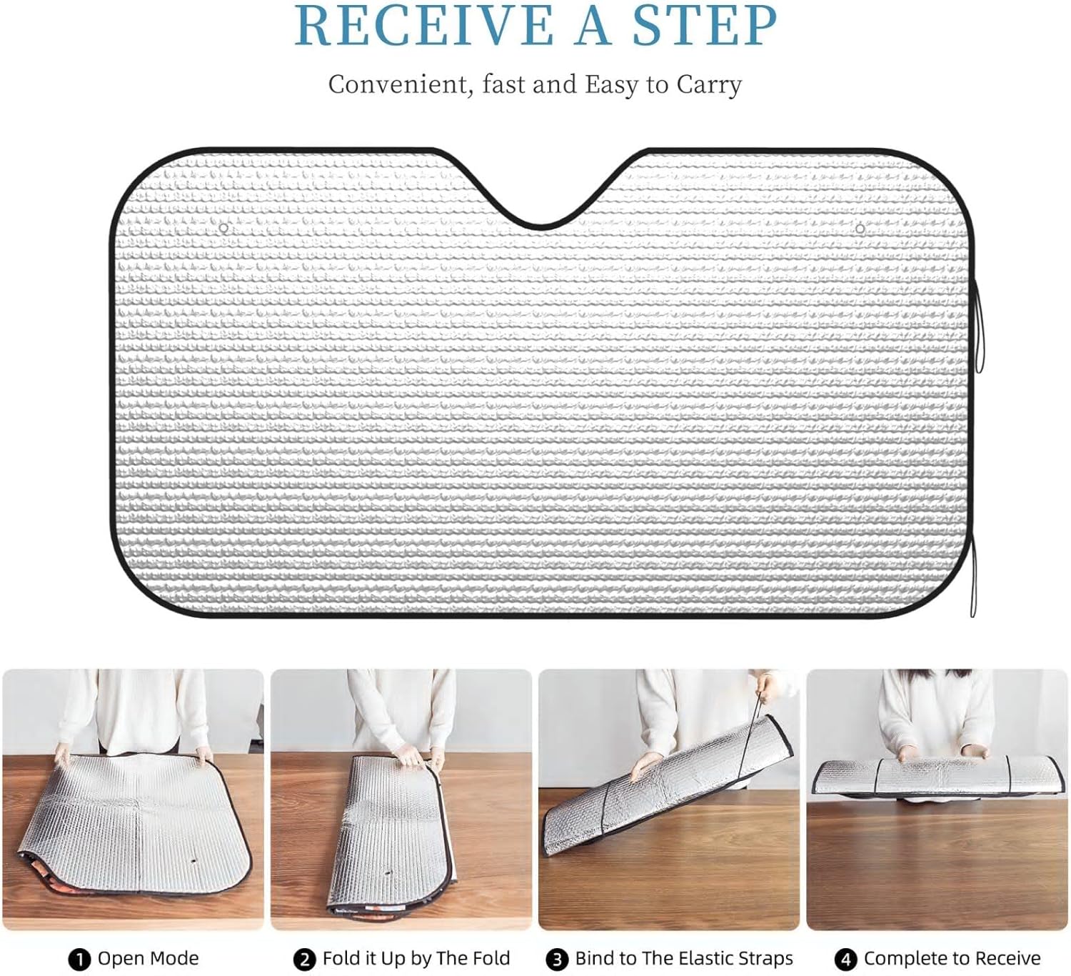 Cute Corgi Printed Car Sunshade