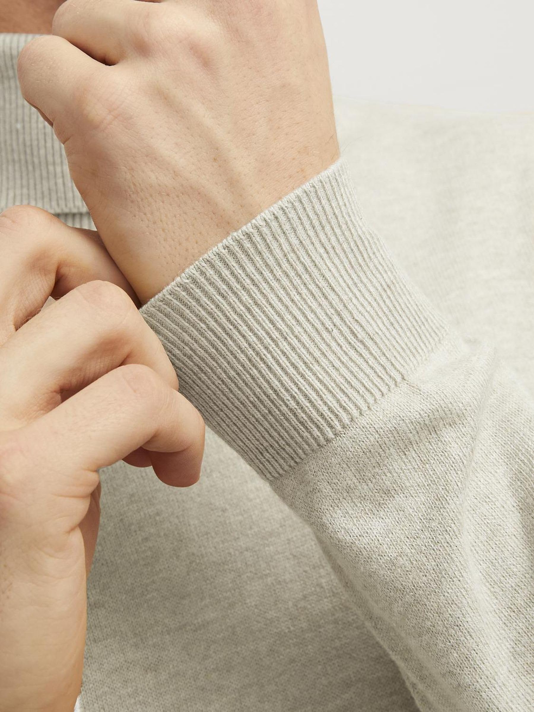 JACK & JONES Uomo Maglione Sottile a Dolcevita Maglione a Collo Rotondo Classico a Maniche Lunghe JJEEMIL