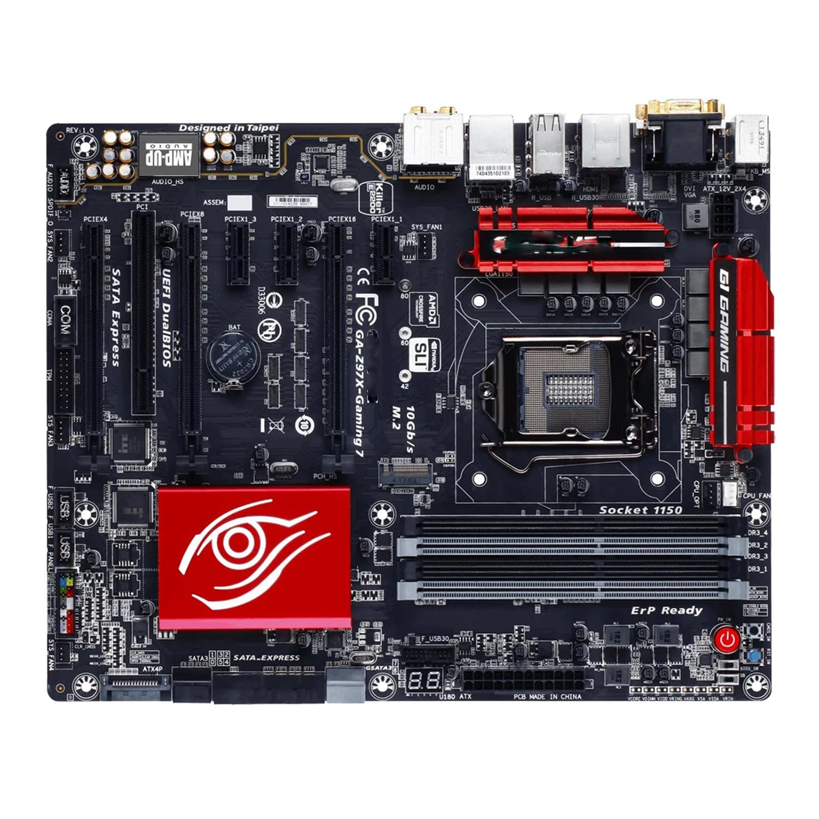 HYUIND motherboard Fit For Gigabyte Z97X GAMING 7 Computer USB3.0