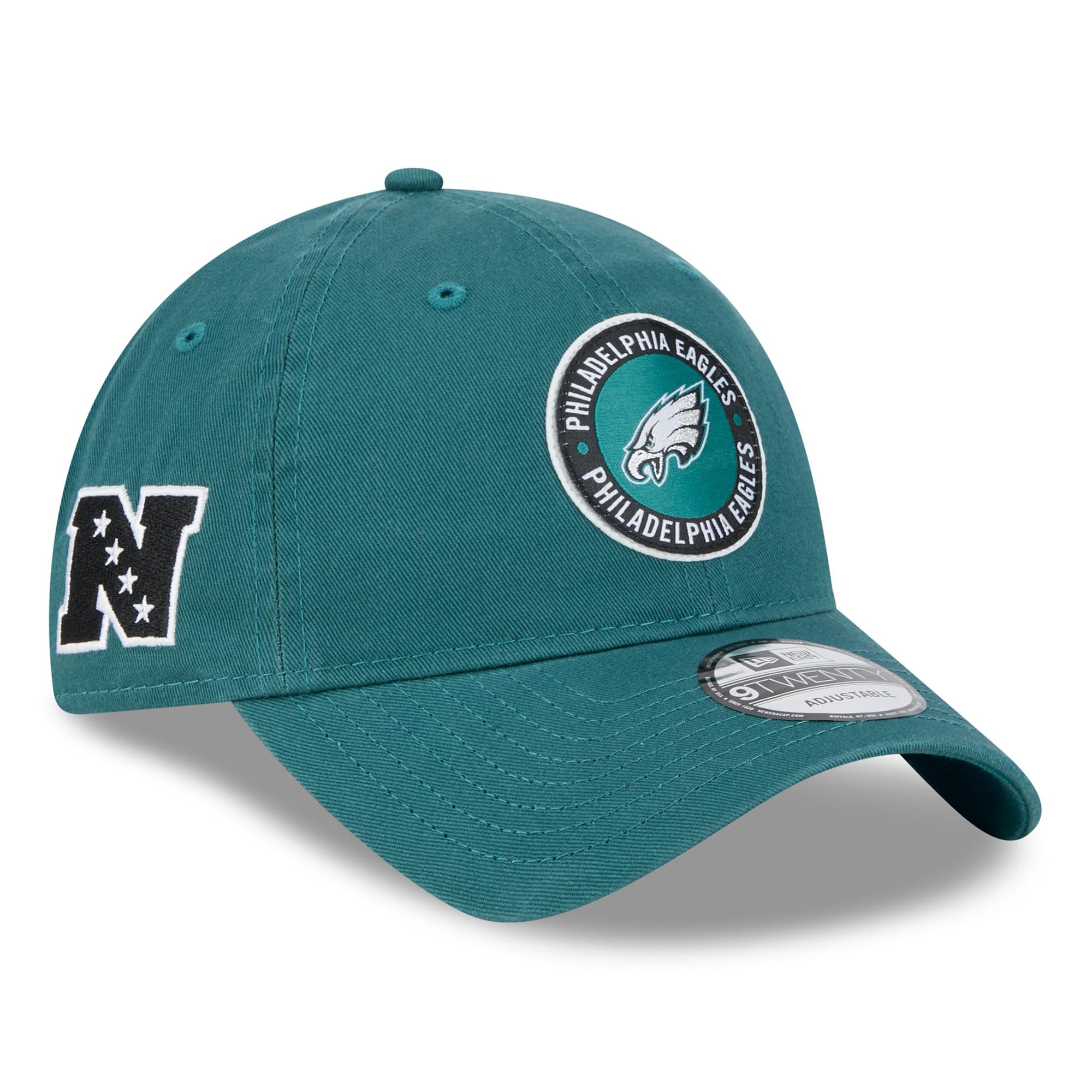 New Era Men's Philadelphia Eagles, Green Nfl 2024 Sideline 9Twenty Adjustable Hat