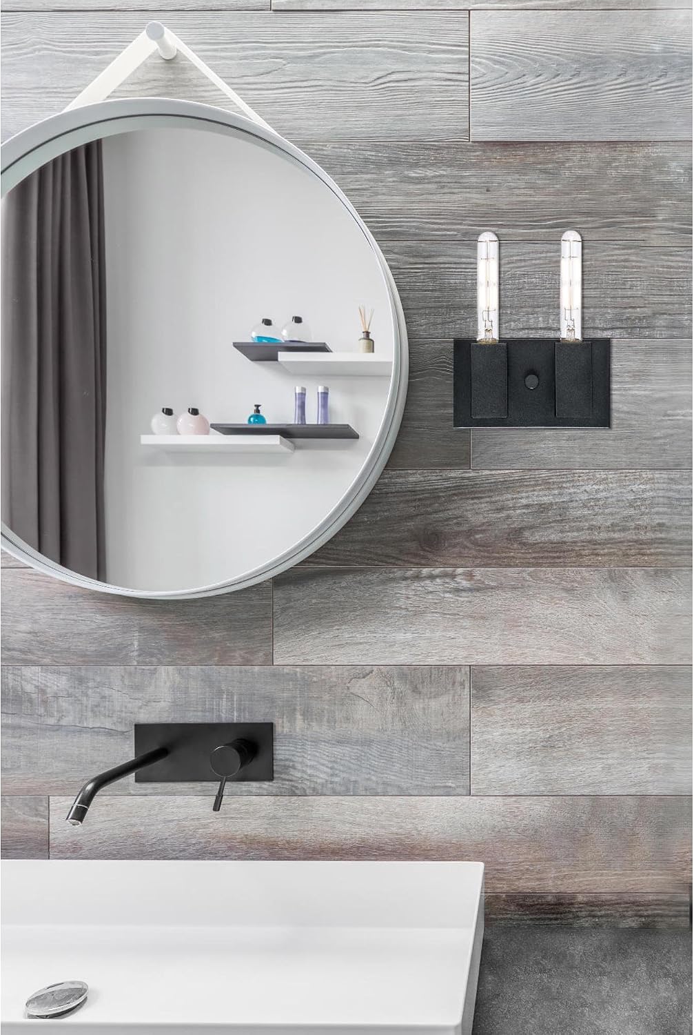Promo Discount Up To 70% Off Westinghouse Lighting 6350600 Skybridge Two-Light Dimmable Led Indoor Wall Fixture, Iron