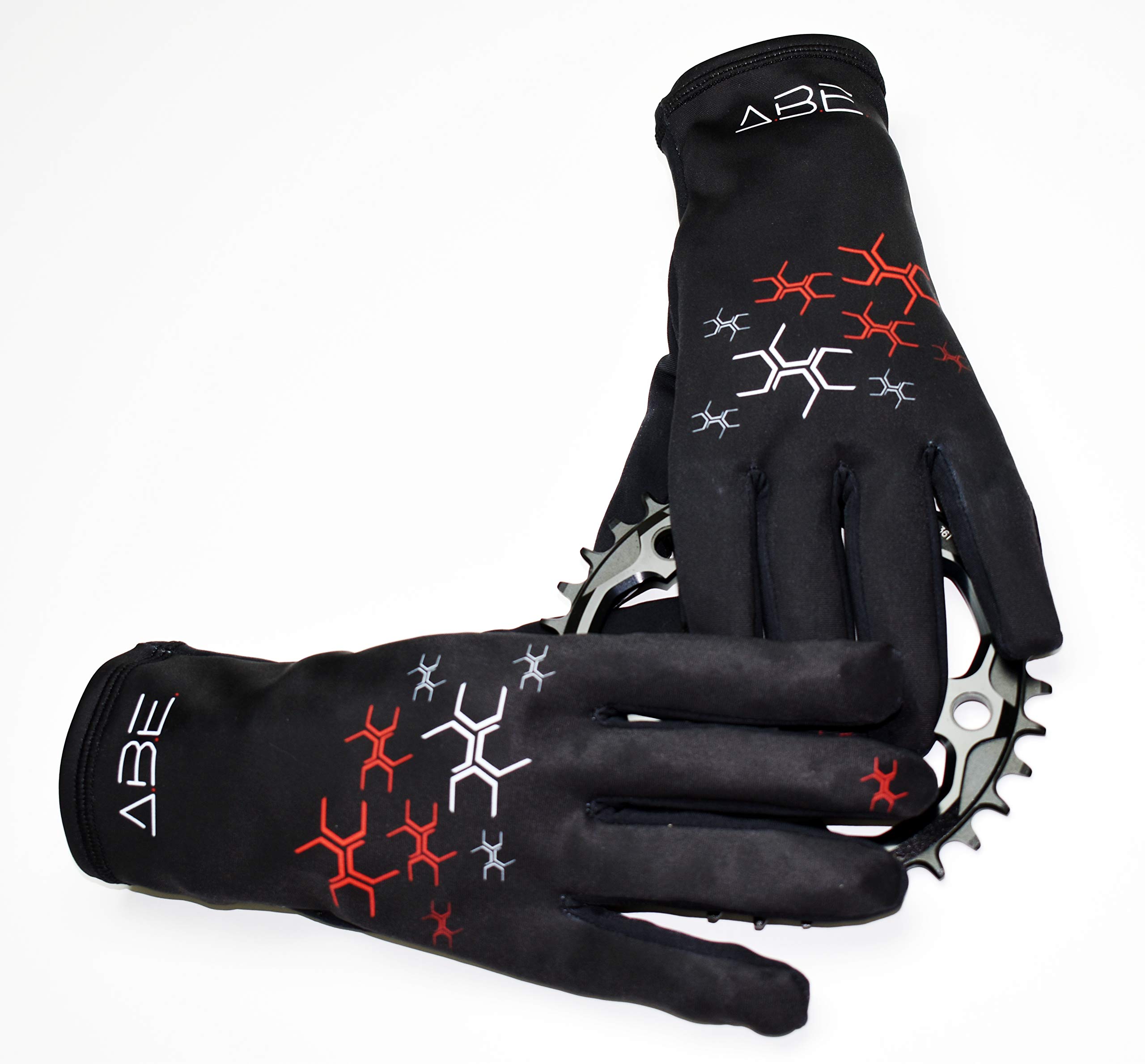 Thermal Winter Gloves for Road and Mountain Biking. Touch Screen Workout Gloves made with Breathable Italian Fabrics and Water Resistant. Great Bike Accessories for Men & Women with Italian Design.