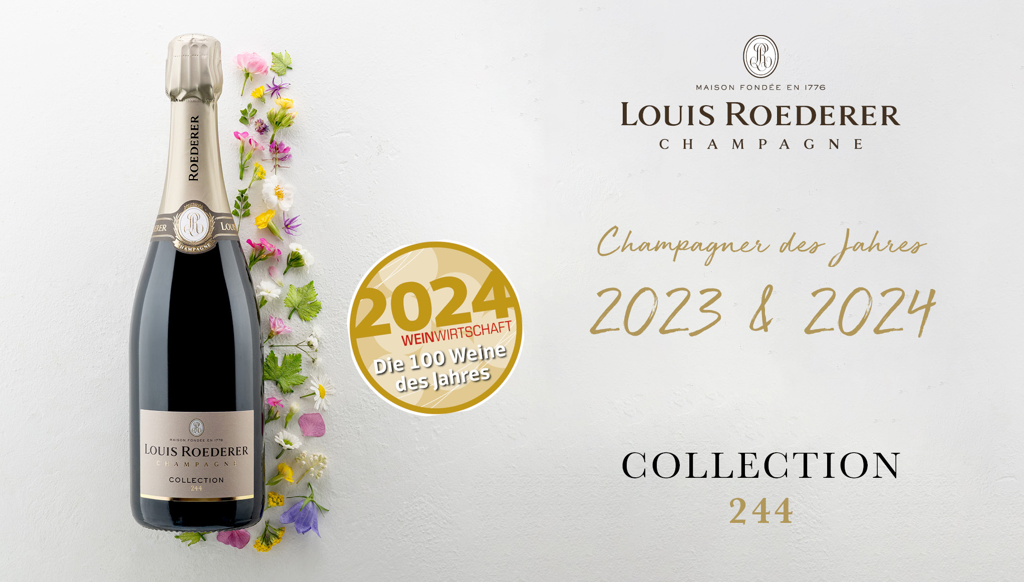 LOUIS ROEDERER COLLECTION 2本セット Louis Roederer Champagne Collection 245 Genuss zu Zweit