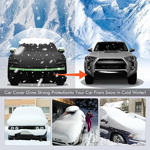 Miniatura 75 de for VW 1960-1980 Volkswagen Beetle Bug Sedan 2-Door Saloon Car Covers 210D Outdoor Waterproof UV, Custom-fit Protective Full Covers with Cotton