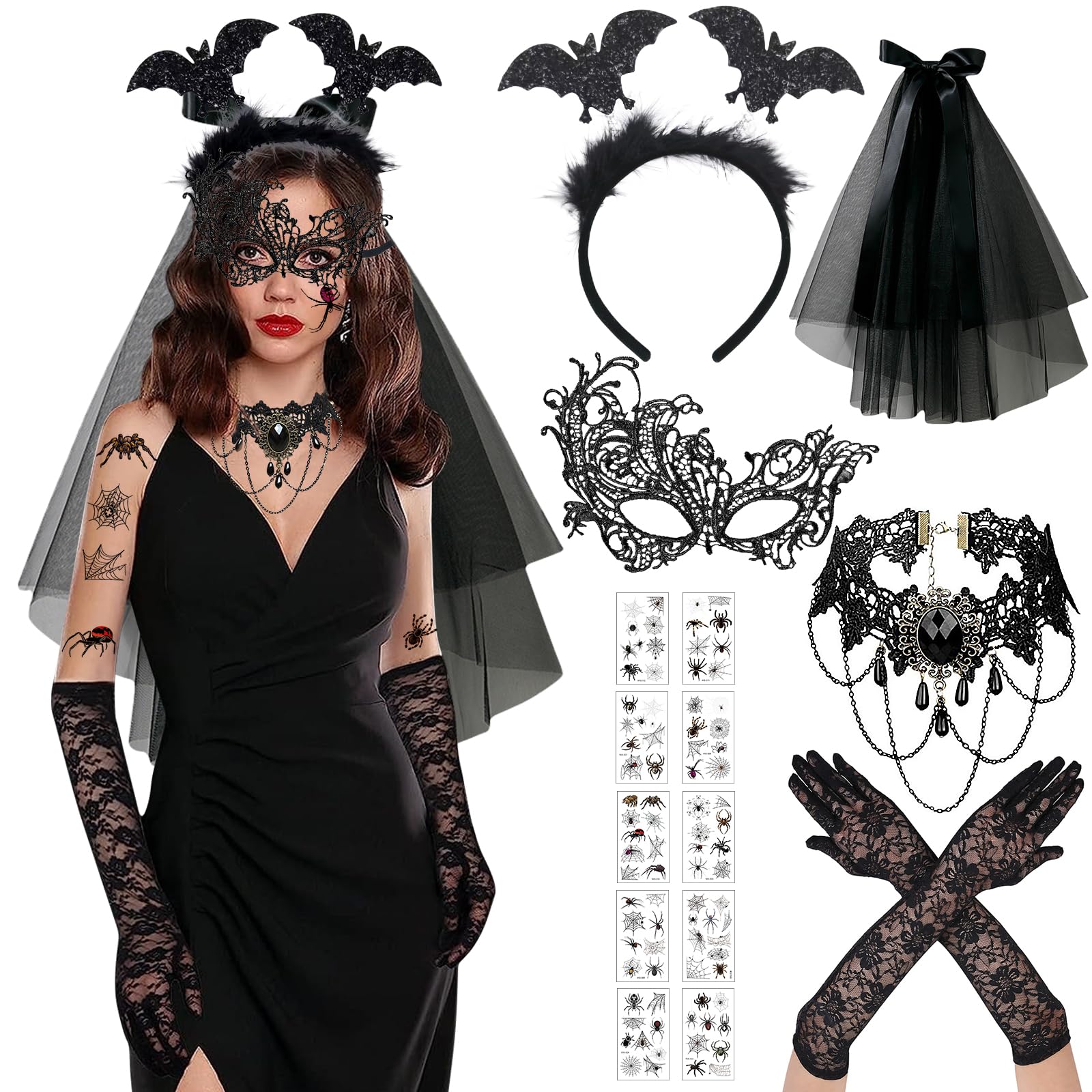 Awlsyj Venezianische Maske – Metall, Römischer Stil | Für Karneval, Halloween, Maskenbälle & Kostümpartys