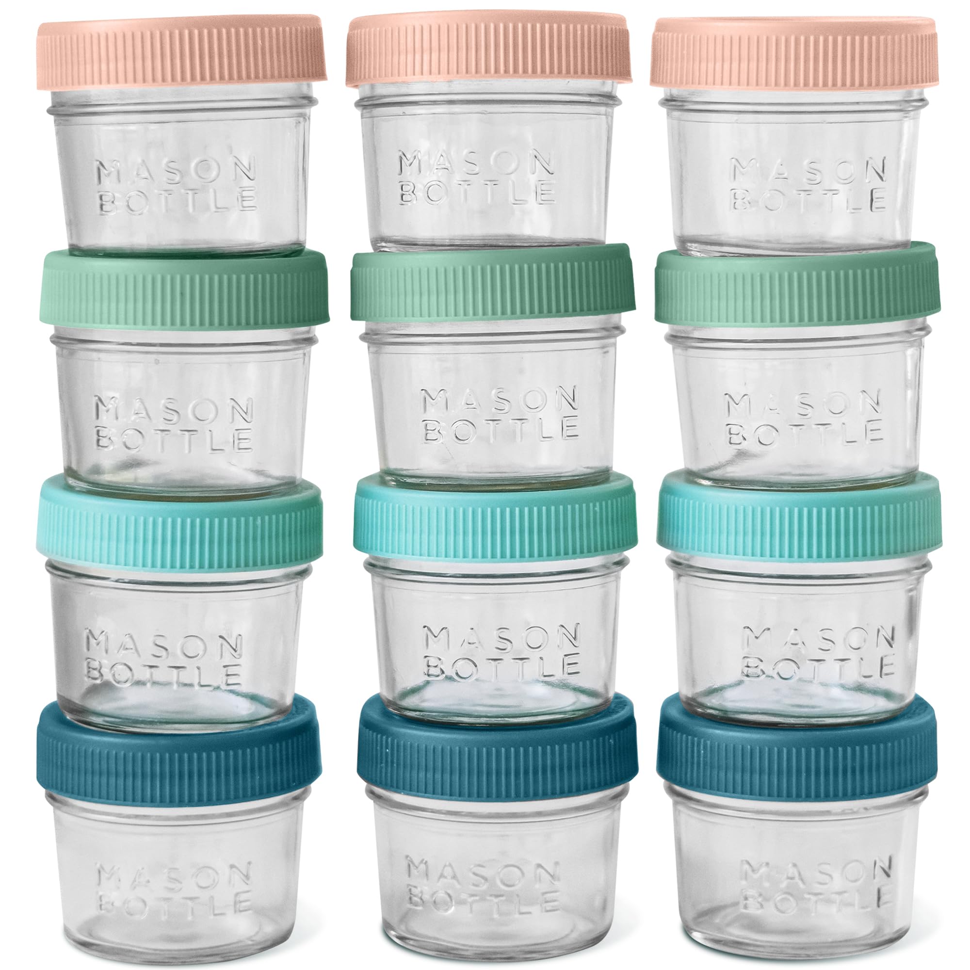 Mason Bottle 4oz Breast Milk Storage Jars
