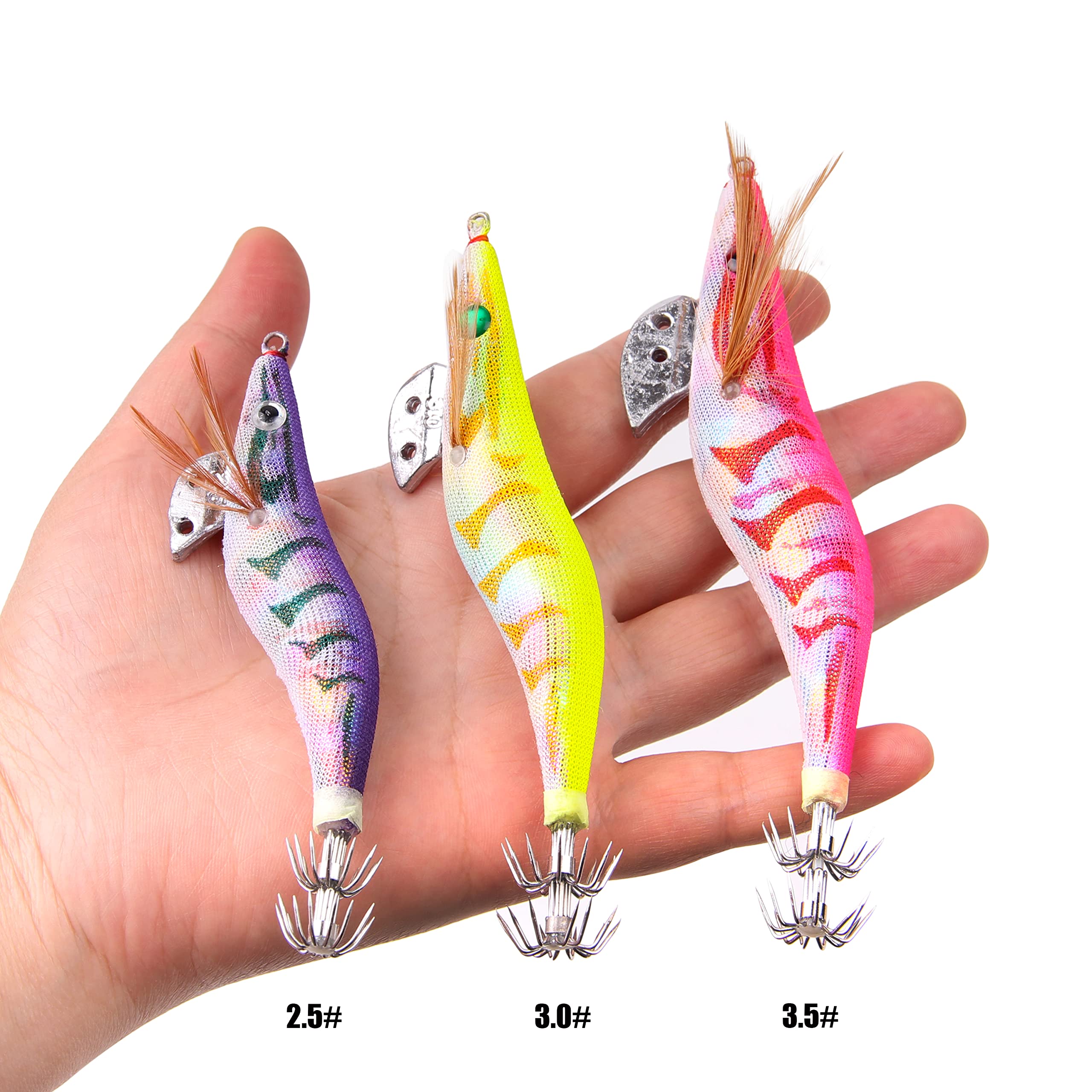 Luminous Squid Jig Sea Fishing Lures - Image 4