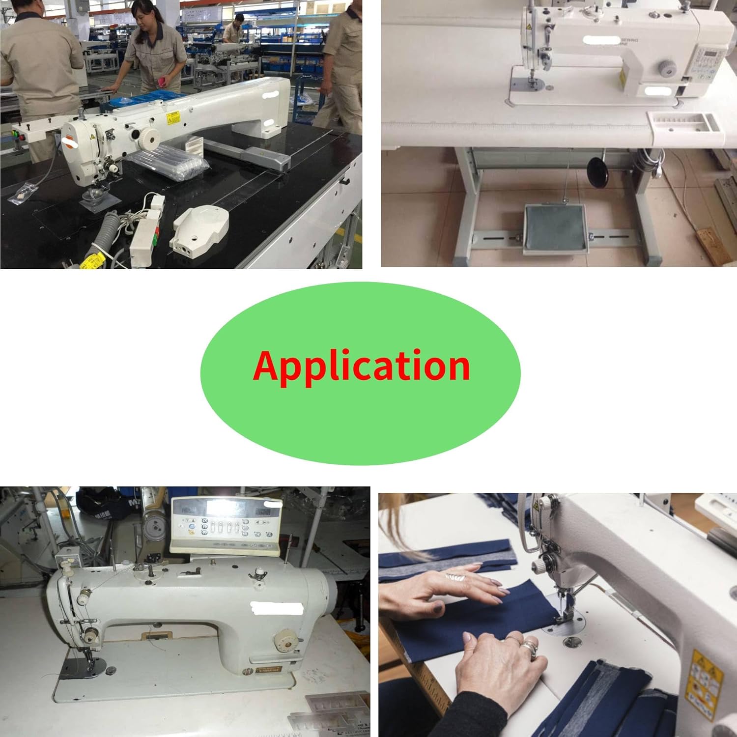 Sewing Machine Motor, 550W AC110V, 3/4HP Industrial Motor with Carbon Brush, Energy Efficient, Quiet Operation, Low Noise