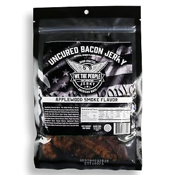 We The People Holsters - Applewood Smoke - Bacon Jerky - 2 oz Bag