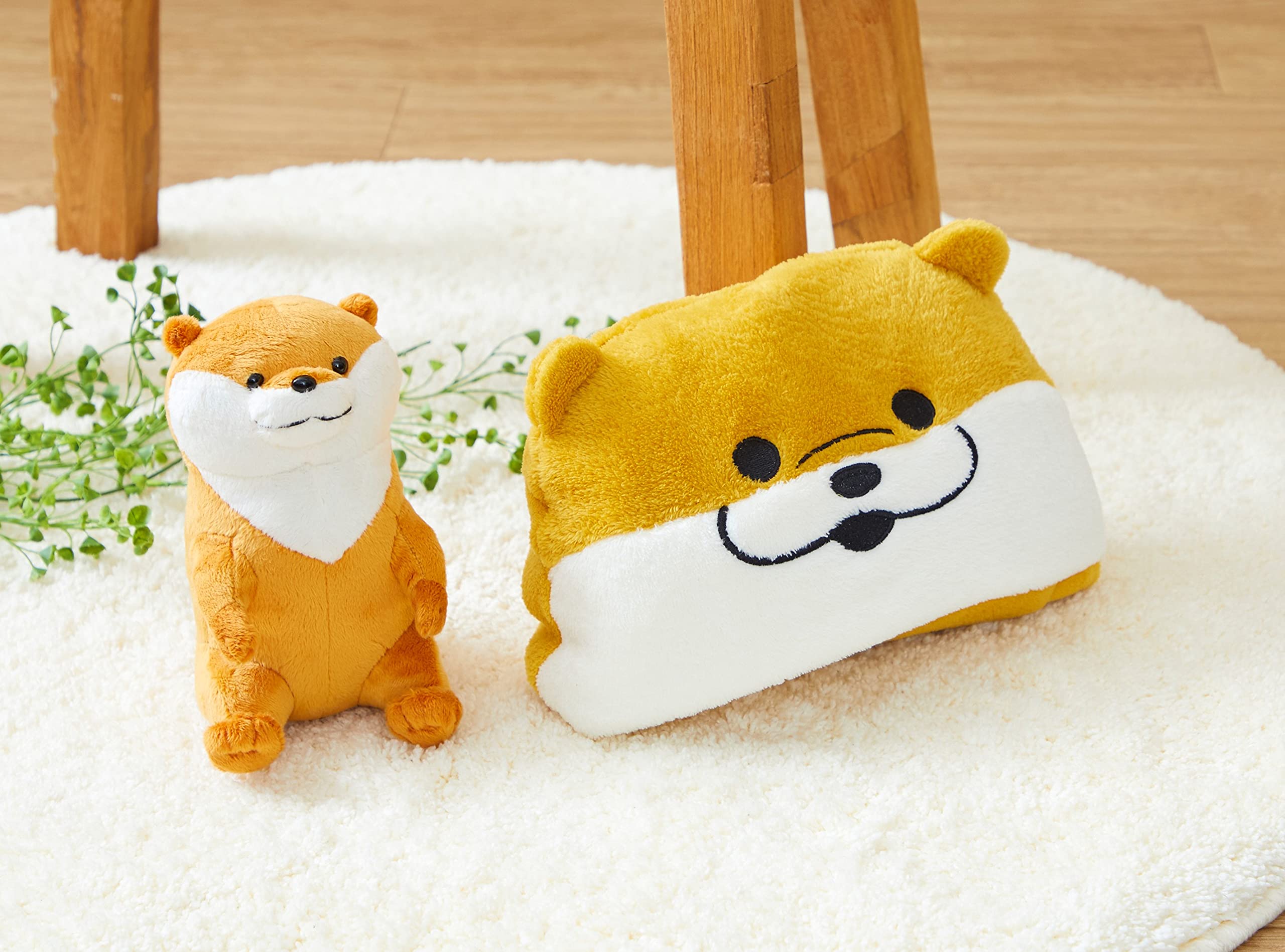 可愛い嘘のカワウソ　大判ブランケット他まとめ売り Amazon.co.jp: 可愛い嘘のカワウソ ブランケット ぬいぐるみセット