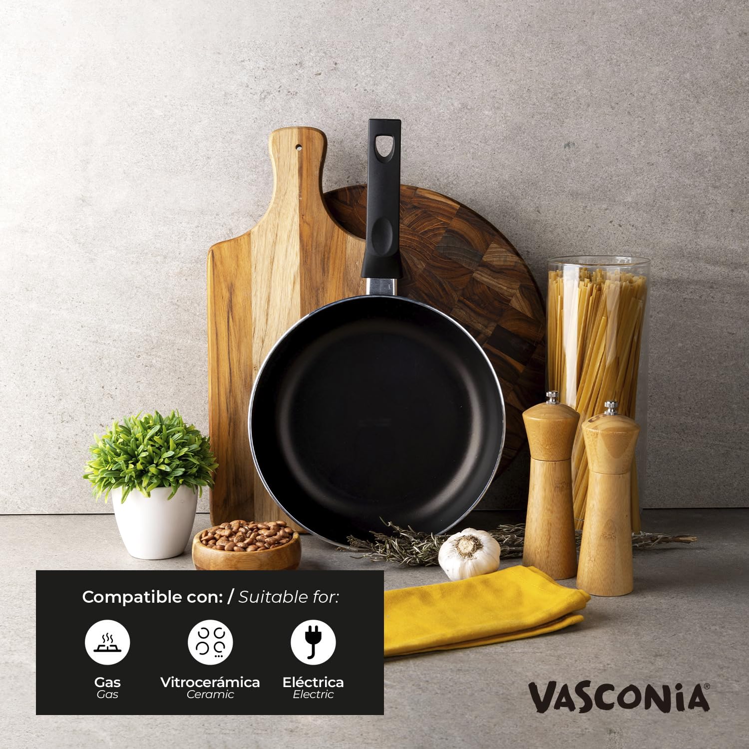 Vasconia Non-Stick Skillet - 9.5 Inch -7