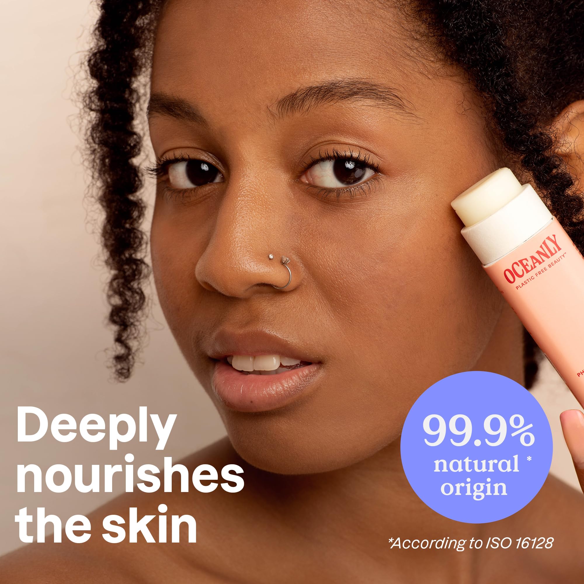 ATTITUDE Oceanly Night - Barra de aceite verificada por EWG, sin plástico, ingredientes a base de plantas y minerales, productos veganos para el cuidado de la piel, aceite PHYTO, sin perfume, 30