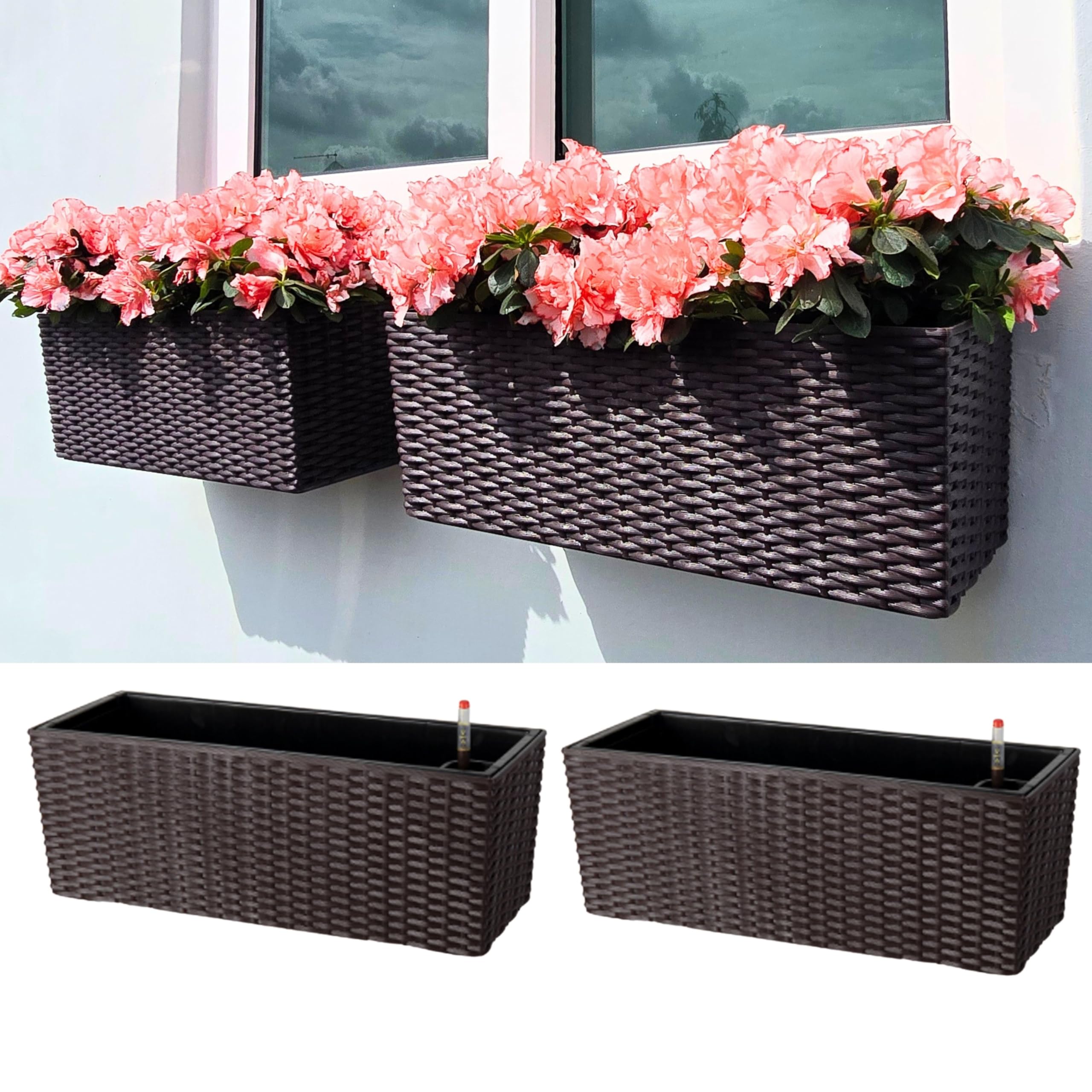 LaLaGreen Self-Watering Wall Planter