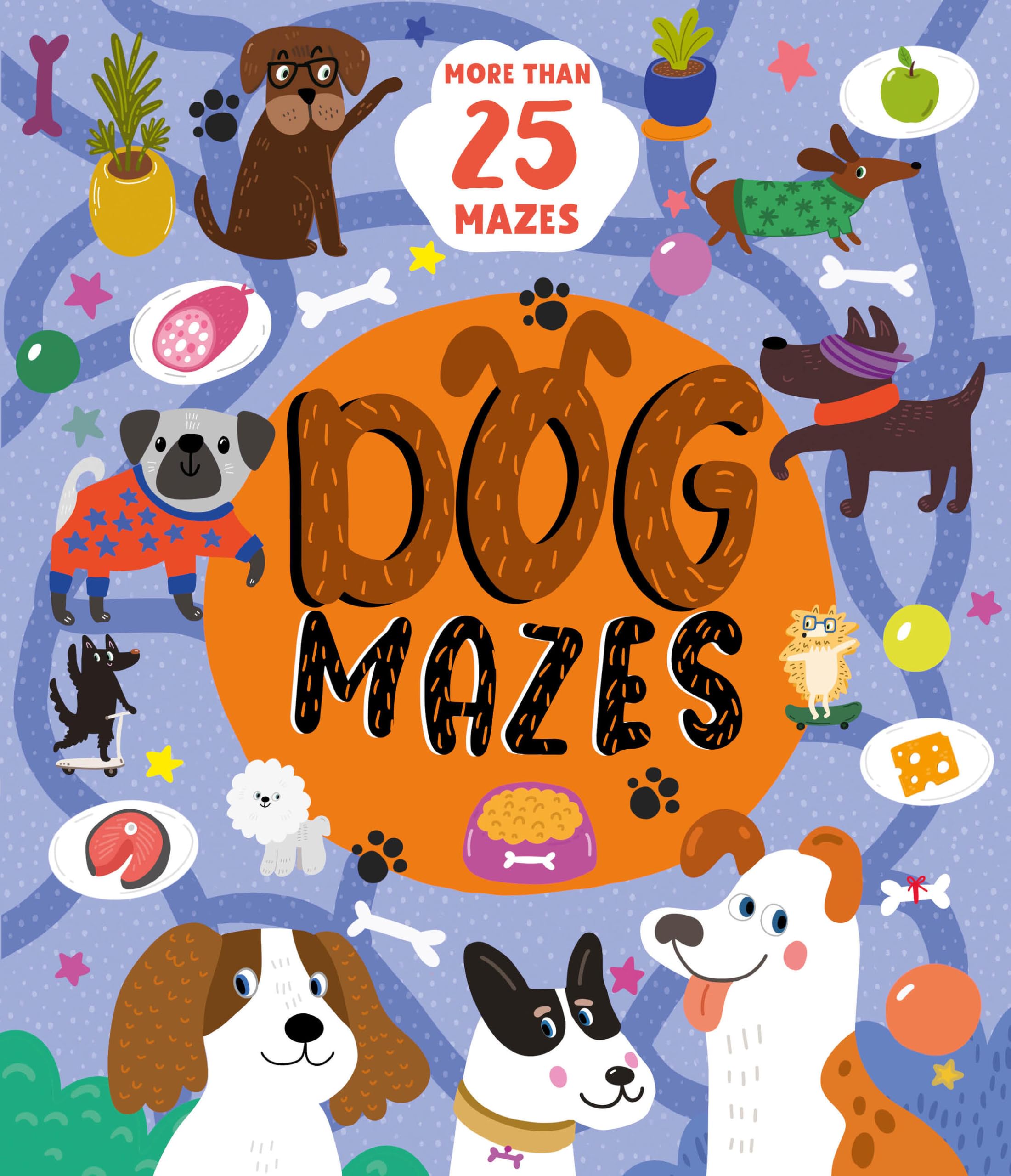 Dog Mazes: More than 25 Mazes
